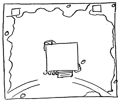 Fig. 294. Showing how the borders may be planted.