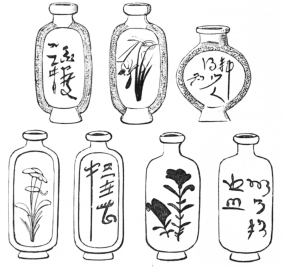 Fig. 3.—Chinese Bottles found in Egyptian Tombs.