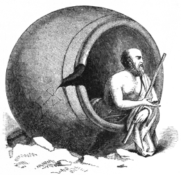 Fig. 4.—Diogenes in Pithos.