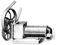 Fig. 22.—Horizontal Pug-Mill, in use at Union Porcelain
Works, Greenpoint.