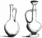 Fig. 33.—Earthen-ware Vessels found at Thebes.