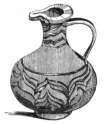 Fig. 38.—Glazed Pottery Vase. Egyptian.
