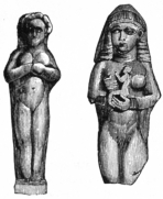 Fig. 45.—Terra-cotta Assyrian Venus.