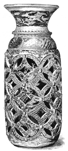 Fig. 125.—Karatsu Vase. Reticulated Buff Crackle. (J. F.
Sutton Coll.)