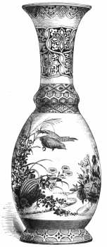 Fig. 134.—Owari Porcelain, decorated at Yeddo. (Yoshida
Kiyonari Coll.)