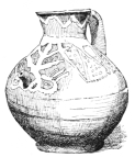 Fig. 147.—Phœnician Vase, from Curium. (Cesnola
Coll., N. Y. Metrop. Mus.)