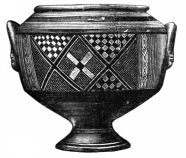 Fig. 148.—Phœnician Vase, from Dali, with
Phœnician Inscription. (Cesnola Coll., N. Y. Metropolitan Museum.)