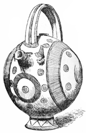 Fig. 154.—Phœnician Vase, from Curium. (Cesnola
Coll., N. Y. Metrop. Mus.)