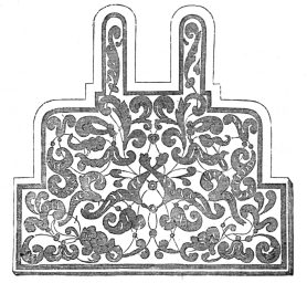 Fig. 195—Moorish Tile, from the Cuarto Real.