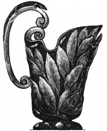 Fig. 229.—Pitcher by Palissy. (Rothschild Coll.)