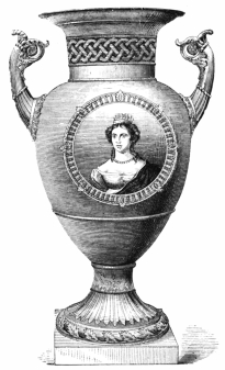 Fig. 299.—Berlin Porcelain Vase. (A. Belmont Coll.)
