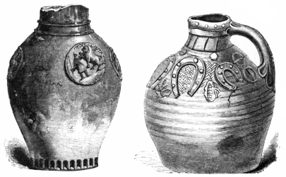 Fig. 315.—Anglo-Norman Vases.
