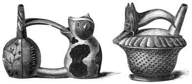 Fig. 362.—Peruvian Water-vessels.