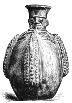 Fig. 382.—Black-ware. Peruvian. (Smithsonian Inst.,
1701.)