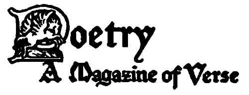 POETRY--A Magazine of Verse
