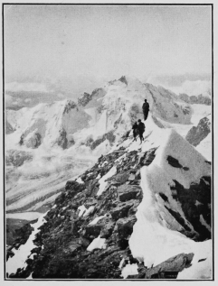 The summit of the Dent Blanche. By Mr. Leonard Rawlence.