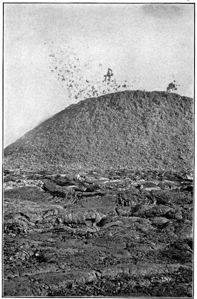 Stones and Lava Thrown Upwards—Eruption of Mokuaweoweo,
Hawaii, July 4-21, 1899