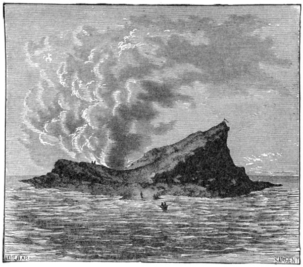 Fig. 22. Graham's Island—a Recent Volcanic Island