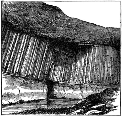 Fig. 31. Columnar and Non-Columnar Basalt
