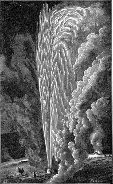 Fig. 38. Bee Hive Geyser of Iceland
