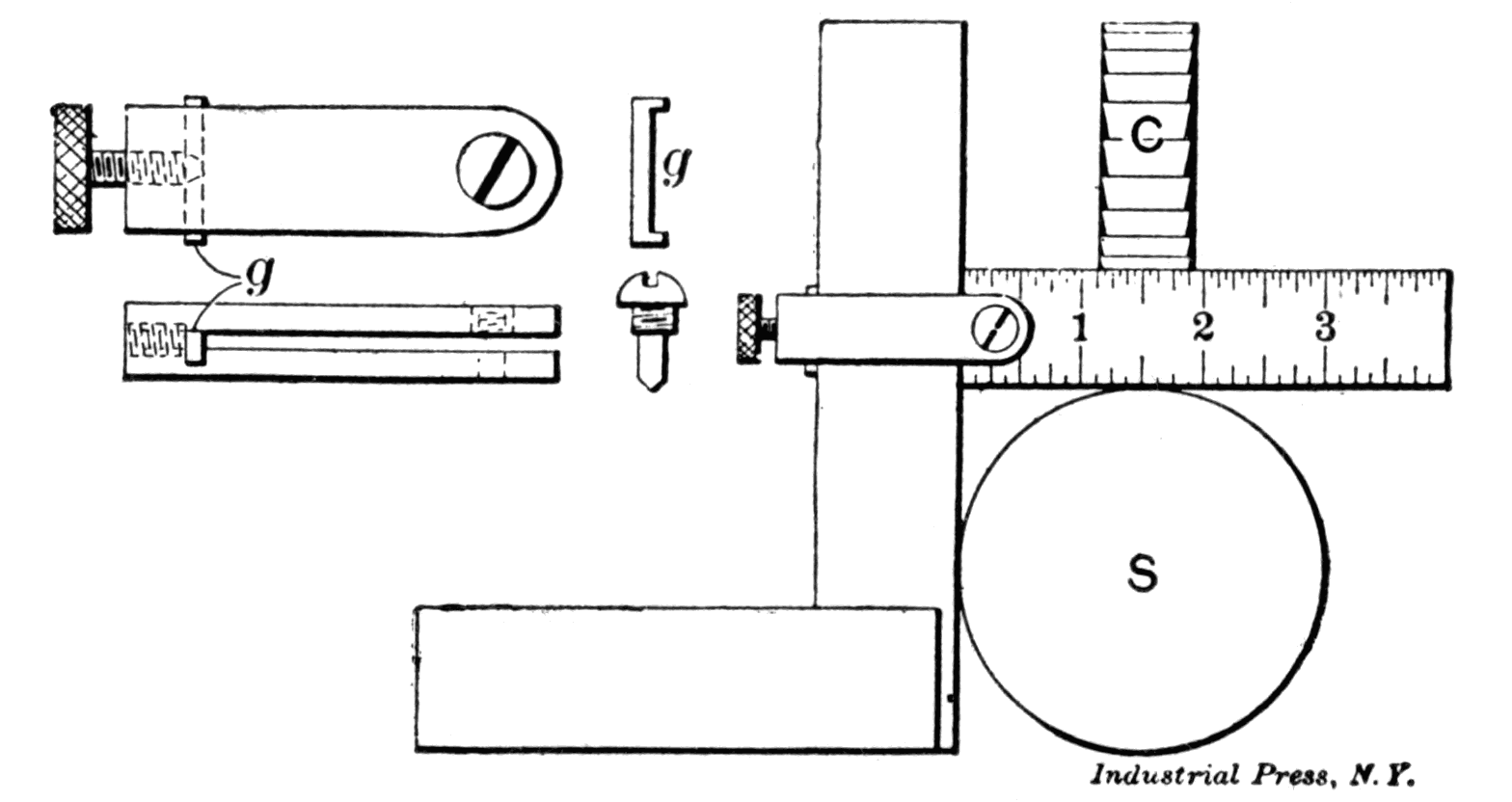 Fig. 12. Scale Attachment for the Square