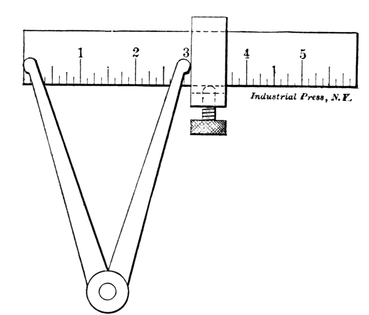 Fig. 13. Convenient Attachment for Machinist's Scale