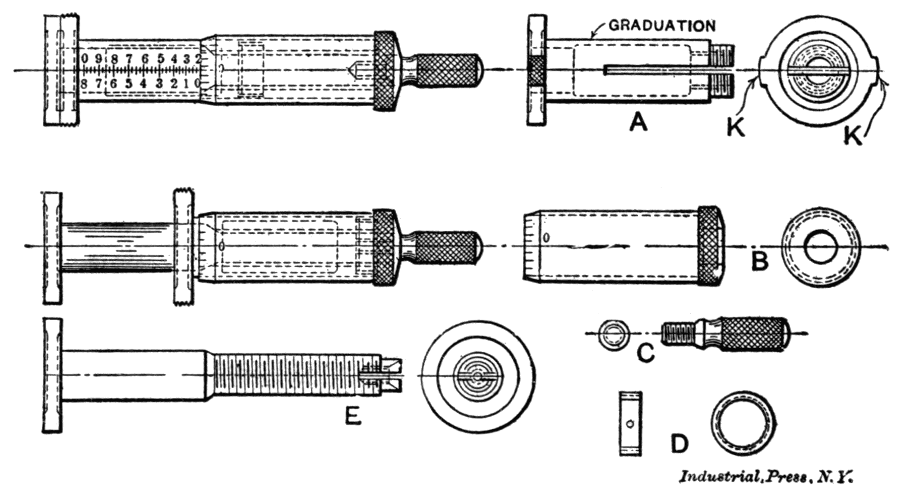Fig. 19. Micrometer for Snap Gages