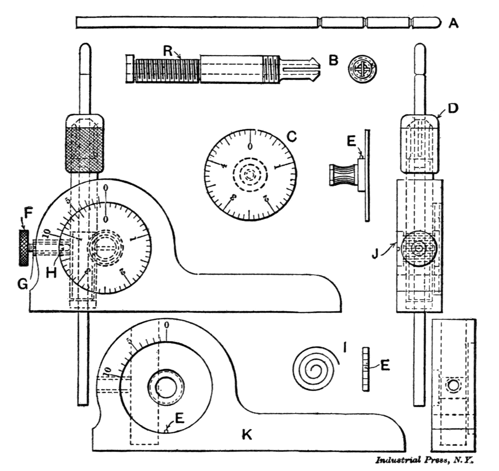 Fig. 22. Micrometer Depth Gage
