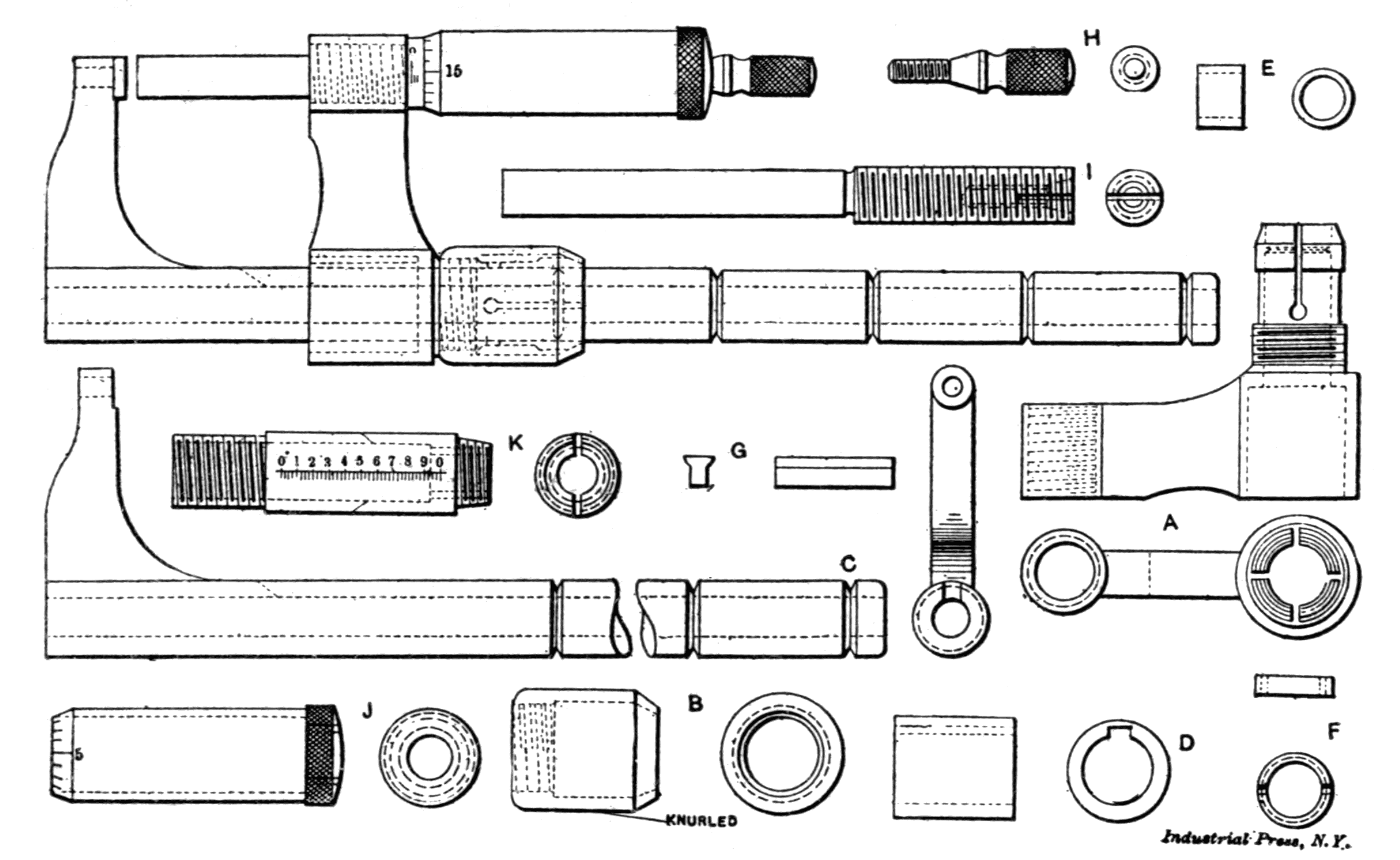 Fig. 29. Micrometer of from One- to Five-inch Capacity