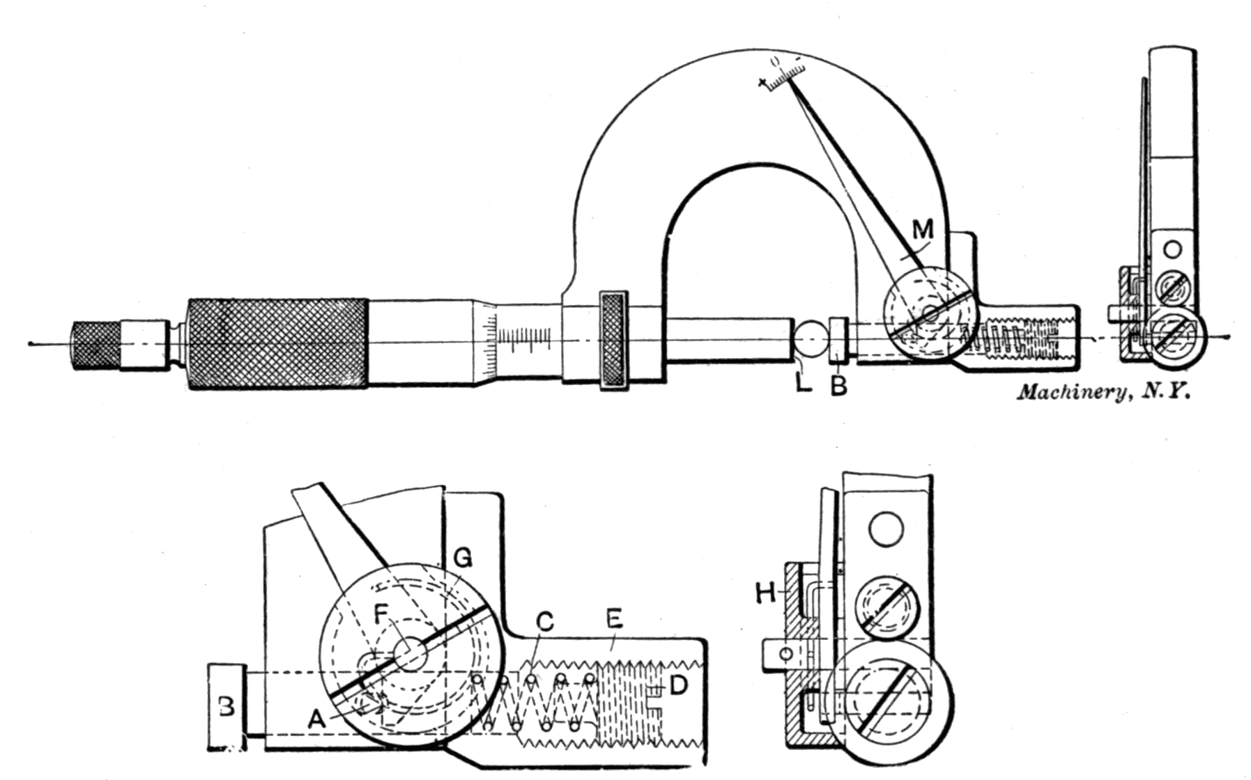 Fig. 43. Another Sensitive Micrometer Attachment