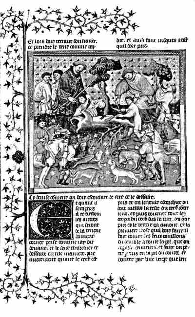 THE UNDOING OR GRALLOCHING OF THE HART THE MASTER INSTRUCTING HIS
    HUNTERS HOW IT IS DONE