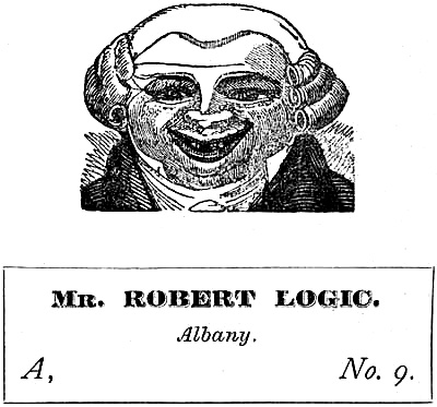 Mr. ROBERT LOGIC. Albany.