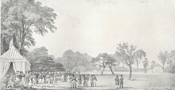 The Stadium, Chelsea.  From a lithograph, published in 1831