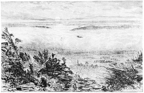 THE INVASION OF MARYLAND

(View from Maryland Heights)