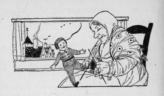 headpiece to The Worsted Doll