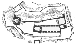 Ground Plan of the Château de Foix