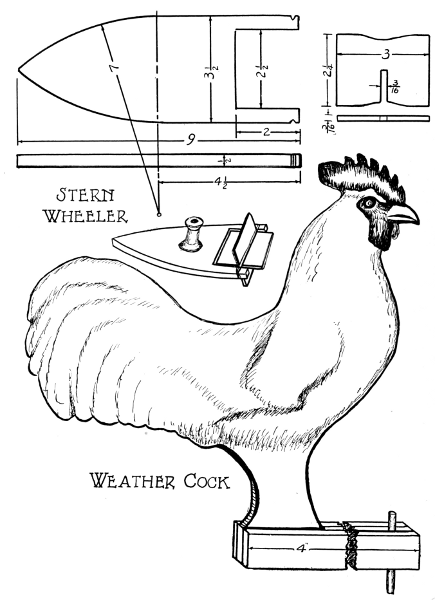 Stern Wheeler, Weather Cock