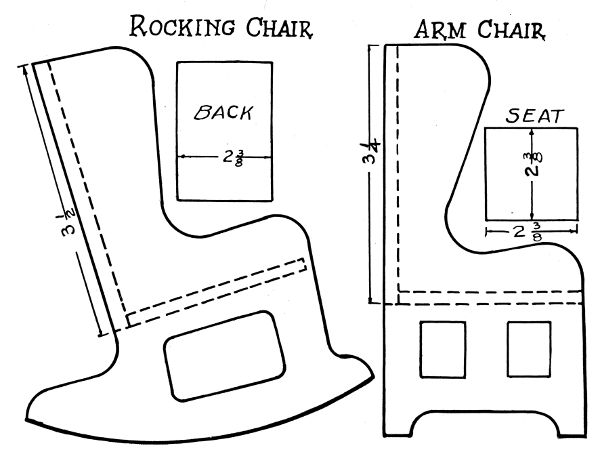 Rocking Chair, Arm Chair