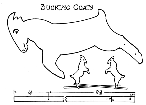 Bucking Goats