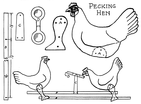 Pecking Hen
