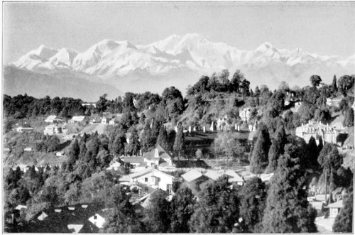 The Himalayas from Darjeeling