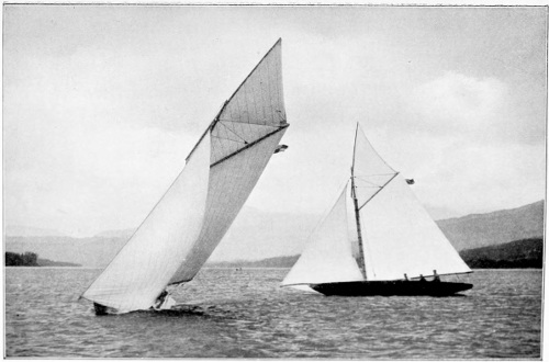 Yachting on Windermere, 1909