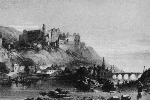 THE TOWN AND CASTLE OF HEIDELBERG