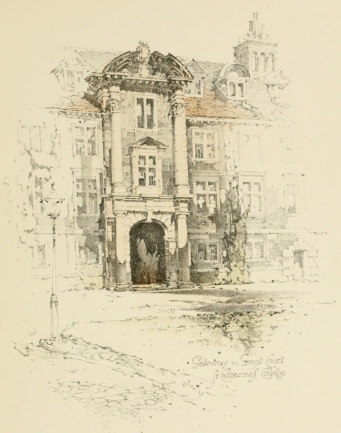 Gateway in Great Court St Catharine’s College