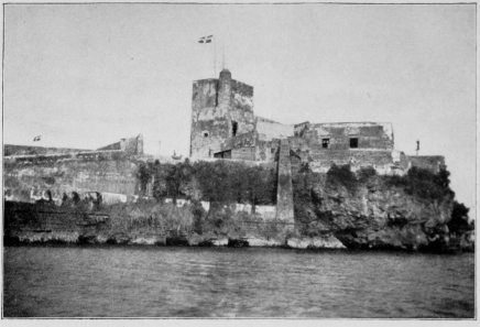 The Old Fort at the River Entrance Santo Domingo