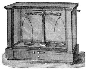 cabinet with scales