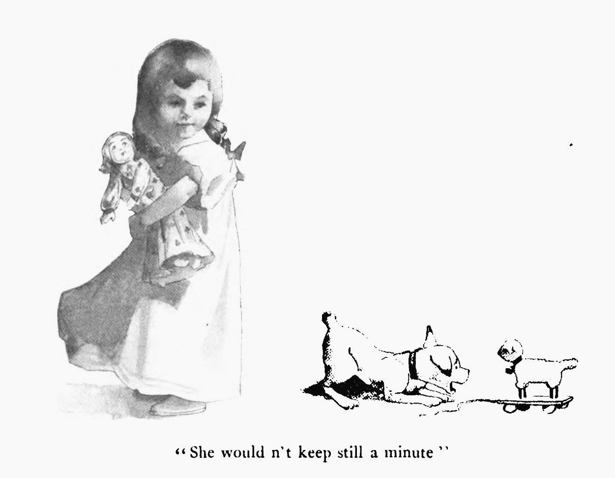 She Wouldn't Keep Still a Minute 100