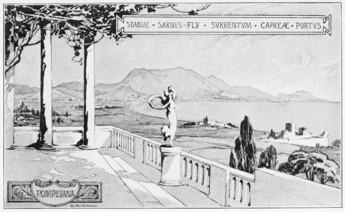 The Environs of Pompeii:STABIAE · SARNVS-FLV · SVRRENTVM · CAPREÆ · PORTVS
POMPEIANA