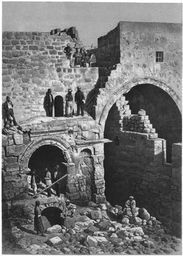 Illustration: View of the Arch of the Ecce-Homo