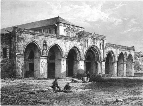 Illustration: Façade of the Mosque El-Aksa